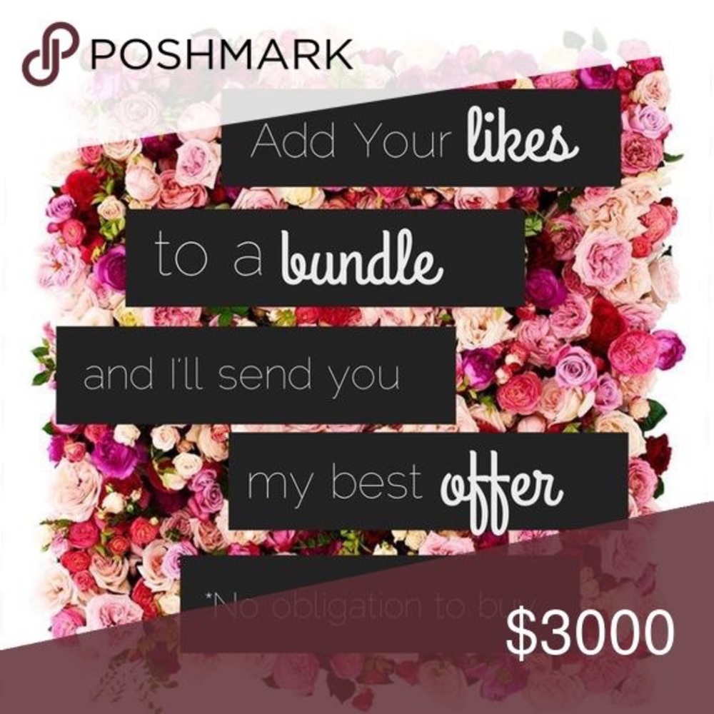 Bundle your likes and I’ll give you my best offer